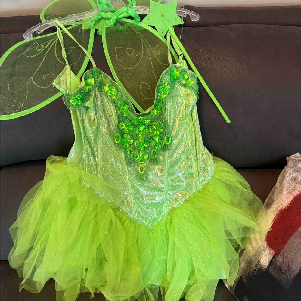 Dreamgirl Lime Green Fairy, Tinkerbell Costume